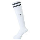ミズノ ミズノサッカーストッキング(27-29cm) メンズ ホワイト×ブラック Mizuno P2MX805079