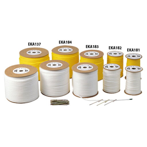 【送料無料】エバニュー EKA182 W ロープマーカー 3x300(組) ホワイト EVERNEW 【送料無料】エバニュー EKA182 W ロープマーカー 3x300(組) ホワイト EVERNEW