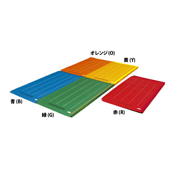 【送料無料】エバニュー EKM064 O エコカラーマット オレンジ EVERNEW