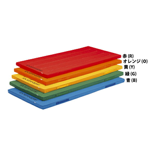 エバニュー EKM038 R エコ・抗菌カラーコンビマット すべり止め付 120×300×5 レッド EVERNEW