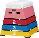 エバニュー EKF170 カラーとび箱4段 EVERNEW
