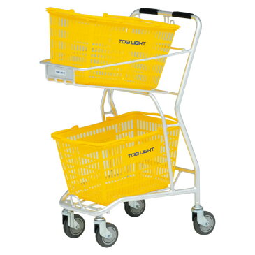 【送料無料】トーエイライト アルミボールカート(カゴ付) TOEILIGHT B2553