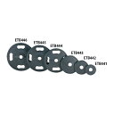 【送料無料】エバニュー ETB441 50φラバープレート1.25kg EVERNEW