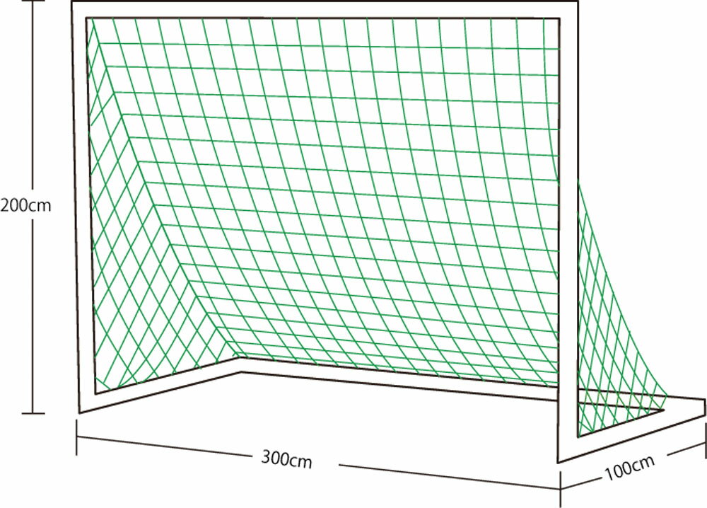 エバニュー EKU030 ミニサッカーゴールネット M102 EVERNEW