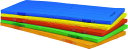 ペットボトル再生繊維を帆布に使用した再生ポリエステルカラーマット。柔軟な肌触りと汗によるべたつきが無くご使用いただけます。再生繊維は原料段階における環境負荷の低減に貢献しています。「耐久性」「バランス」クッション性と耐久性に優れたコンビネーションマット。[商品詳細]●サイズ：90×180×5cm●重さ：10kg●素材：外被／PETポリエステル4号帆布、芯材／合成スポンジ＋フェルト、裏面／EVA、再生ポリエステルすべり止め加工●SG認定品●PETボトル再利用品[ご注意]本商品は、個人宅住所には送品できません。送付先の宛名に企業、団体、学校などの組織名の記載がない場合、キャンセルさせて頂きます。[その他]各種伝票（見積書・納品書・請求書・領収書）は、オプションにてご指示下さい。[納期について]発送までの目安：5～20営業日（土日祝日を除く）※メーカー欠品時、および、受注生産対応時は、上記日数より納期が掛かる場合がございます。※ご注文後、納期確認しご連絡致します。※ご希望の期日までに間に合わない場合、キャンセルも承っております。学校 体育 TOEI LIGHT 藤栄 T-1183R T1183
