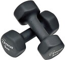 【送料無料】トーエイライト H7174 ラバーコートダンベル5 5kg×2 TOEILIGHT