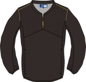 【送料無料】アシックス Vジャン長袖 asicsBB BAV015 01