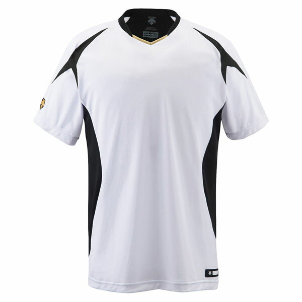【送料無料】デサント ジュニアベースボールシャツ DESCENTE JDB116 SWBK