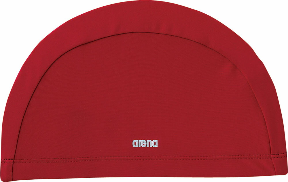 アリーナ ゆったりテキスタイルキャップ レッド arena FAR4918 RED