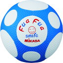 【送料無料】ミカサ ふあふあサッカー4号(白/青) MIKASA FFF4WB