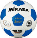 【送料無料】ミカサ 検定球5号 白×青 MIKASA SVC502SBC WB