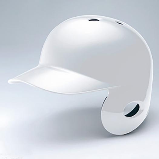 ヘルメット ミズノ 軟式用ヘルメット(右打者用／野球) ホワイト Mizuno 1DJHR10301
