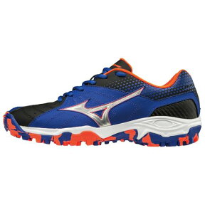 【在庫処分】ミズノ ウエーブガイア3(ハンドボール) ブルー×シルバー×ブラック Mizuno X1GD1850 03