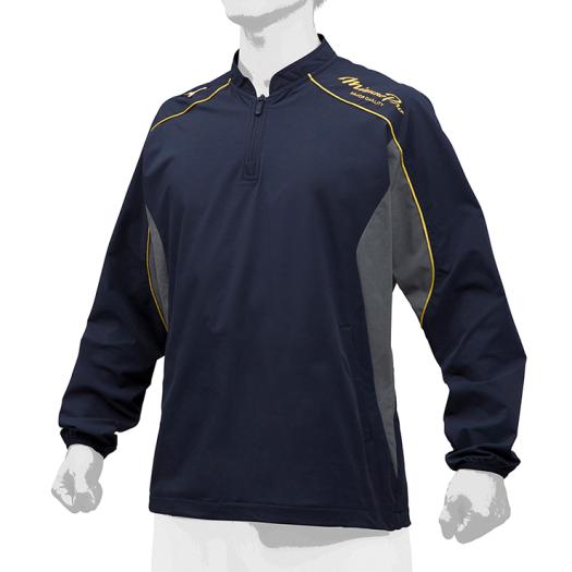 【送料無料】ミズノ ミズノプロ トレーニングジャケット ネイビー Mizuno 12JE9J0214
