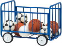 ホイールボールカート／WHEELED BALL CART（730010）《バボラ テニス コート用品》