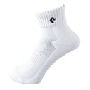 【送料290円】コンバース ニューアンクルソックス CB16006 ホワイト×ブラック CONVERSE CB16006 1119