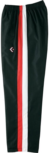 コンバース 【ジュニア バスケットボールウェア】Jr.ウォームアップパンツ(裾ボタン) ブラック×ホワイト CONVERSE CB462506P 1911 コンバース 【ジュニア バスケットボールウェア】Jr.ウォームアップパンツ(裾ボタン) ブラック×ホワイト CONVERSE CB462506P 1911