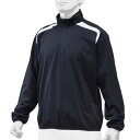 【送料無料】ミズノ ハーフZIPジャケット ネイビー Mizuno 12JE9V3114