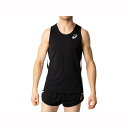 【送料無料】アシックス M’Sランニングシャツ パフォーマンスブラック×ブリリアントホワイト asics 2091A124 001