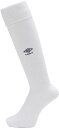 【送料290円】アンブロ ストッキング ホワイト×ブラク UMBRO UAS8902BE WBK