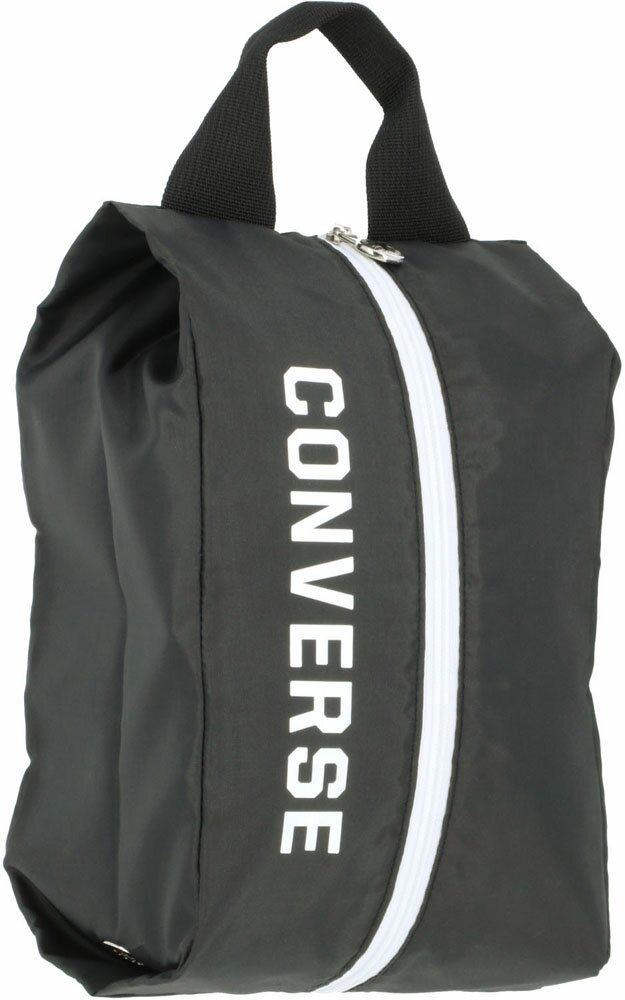 【送料290円】コンバース シューズケースSサイズ ブラック×ホワイト CONVERSE C2001097 1911