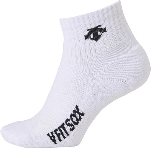 【送料無料】デサント Vフィット スーパーショートソックス バレーボール 男女兼用 ユニセックス ホワイト×ブラク DESCENTE DVB9038 WBK 【送料無料】デサント Vフィット スーパーショートソックス バレーボール 男女兼用 ユニセックス ホワイト×ブラク DESCENTE DVB9038 WBK