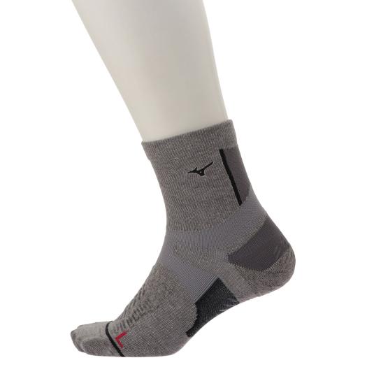 【送料290円】ミズノ バイオギアアーチハンモックF8ソニック(ショート丈) メンズ グレー杢 Mizuno 52JX001206