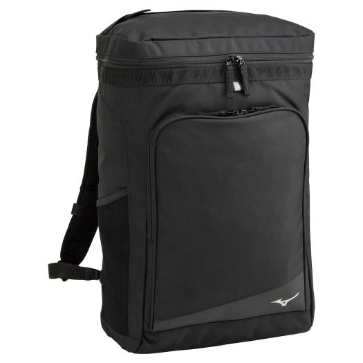 【送料無料】ミズノ チームバックパック ボックス型(30L) ブラック Mizuno 33JD0104 09
