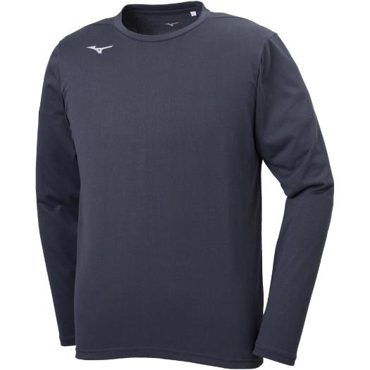 【送料無料】ミズノ Tシャツ(長袖)（ユニセックス） ブラック Mizuno 32MA014509