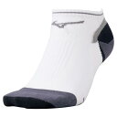 【送料290円】ミズノ ランソックス42.195(ユニセックス) ホワイト Mizuno J2MX050201(4)