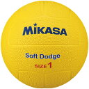 ミカサ ソフトドッジ1号 ゴム 黄 STD−1SR−Y MIKASA STD1SRY