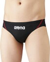 【送料無料】アリーナ ボーイズ 競泳用水着 ジュニアリミック ブラック×レッド arena ARN1023MJ BKRD