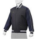 ミズノ ミズノプロ グラウンドコート(リバーシブル)(ユニセックス) ディープネイビー×ブラック Mizuno 12JE1G7214