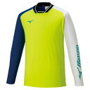 【送料290円】ミズノ ライトスウェットシャツ(ユニセックス) イエロー×ホワイト×ブルー Mizuno 62JC151145