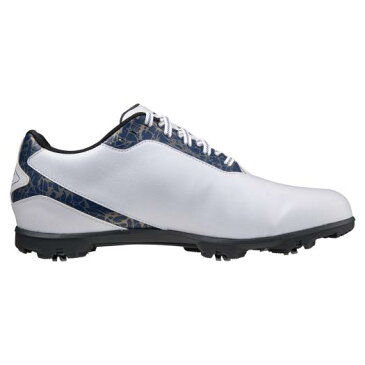 【送料無料】ミズノ ワイドスタイルライト(ゴルフ) メンズ ホワイト×ネイビー Mizuno 51GQ2160 14