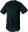 【送料290円】ゼット 野球 ベースボールシャツ ビッグシルエットシャツ ブラック ZETT BOT721L 1900