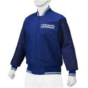 ミズノ ウォーマージャケット(フルZIP)(ユニセックス) パステルネイビー Mizuno 12JE1W1616