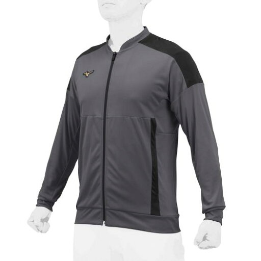 【送料290円】ミズノ ミズノプロ ウォームアップシャツ(ユニセックス) チャコールグレー Mizuno 12JC2R0208 【送料290円】ミズノ ミズノプロ ウォームアップシャツ(ユニセックス) チャコールグレー Mizuno 12JC2R0208