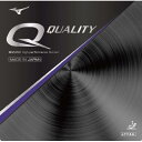 ミズノ 卓球ラバー Qquality ブラック Mizuno 83JRT29909