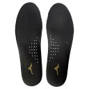 【送料290円】ミズノ ゼログライドカップインソール(サッカー/フットボール) ブラック Mizuno P1GZ220109