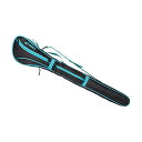 【送料無料】アシックス クラブバッグ(1本用) ブラック×ターコイズ asics GGG869 001