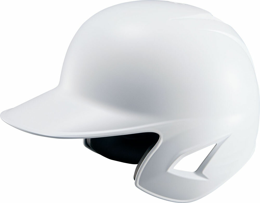 ゼット 野球 硬式用 打者用 ヘルメット つや消し プロステイタス ホワイト ZETT BHL181 1100