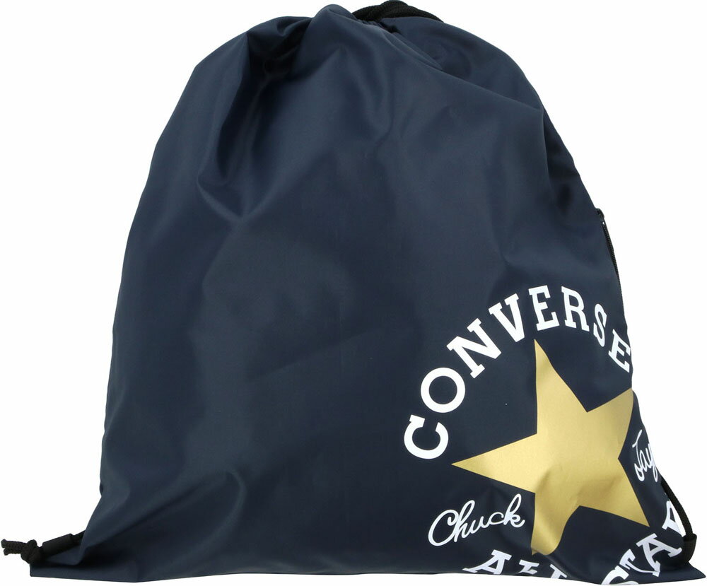 コンバース ナップサックL ネイビー×ゴールド CONVERSE C2255092 2982 2