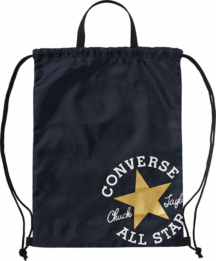 コンバース ナップサックM ネイビー×ゴールド CONVERSE C2255093 2982