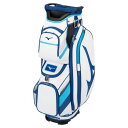 【送料無料】ミズノ Tour Cart キャディバッグ ホワイト×ブルー Mizuno 5LJC2223 01