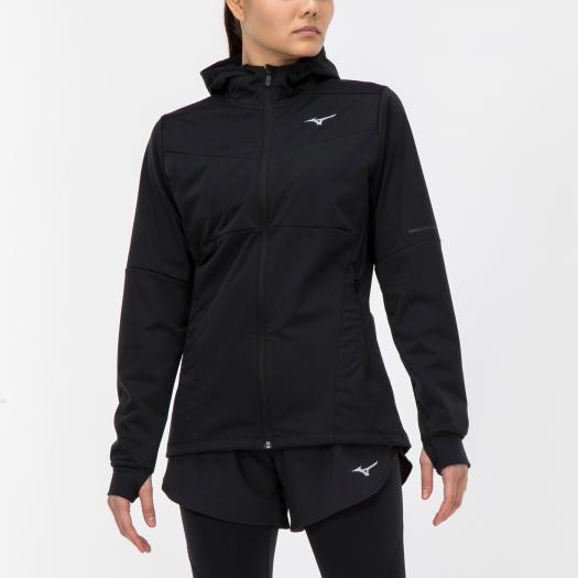 【送料無料】ミズノ 発熱 ミズノサーマルチャージジャケット(オーロラ)［ウィメンズ］ ブラック Mizuno J2ME270209