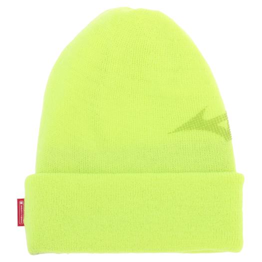 【送料無料】ミズノ 発熱素材 ブレスサーモRBロゴニットキャップ（ユニセックス） セーフティーイエロー Mizuno E2MW150544
