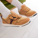 【送料無料】ミズノ ミズノプレモア キッズ2(キッズシューズ) キャメル×ネイビー Mizuno C1GD223307(4)