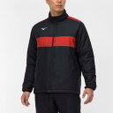 【送料無料】ミズノ ウォーマーシャツ(ユニセックス) ブラック×チャイニーズレッド Mizuno P2ME259096