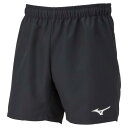 【在庫処分】ミズノ 吸汗速乾ショートパンツ(ユニセックス) ブラック Mizuno U2MB205509